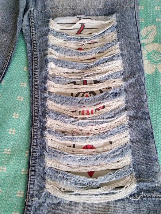 Джинсы бедровки с низкой посадкой модные брендовые WAGOON Paris обмен