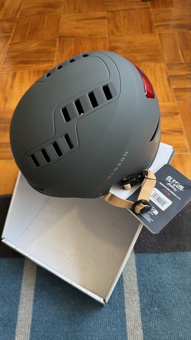 Capacete Olsson Urban Light S/M com LED – Novo