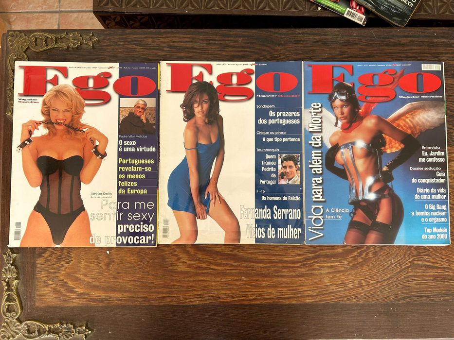Revistas Ego - 3 Exemplares