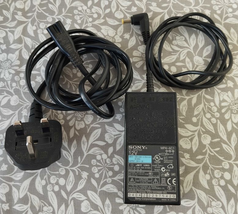 Блок живлення SONY MPA-AC1 змінного струму 12 В 3 А 5.0х2.5х10.0 мм.