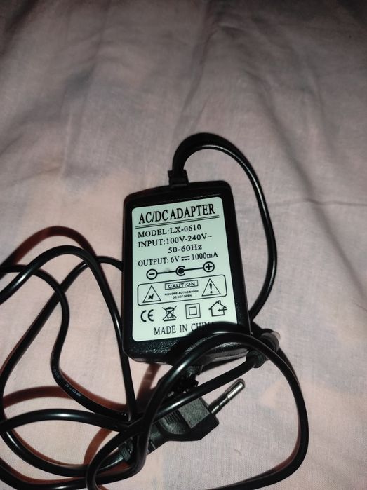 Блок питания 6 v