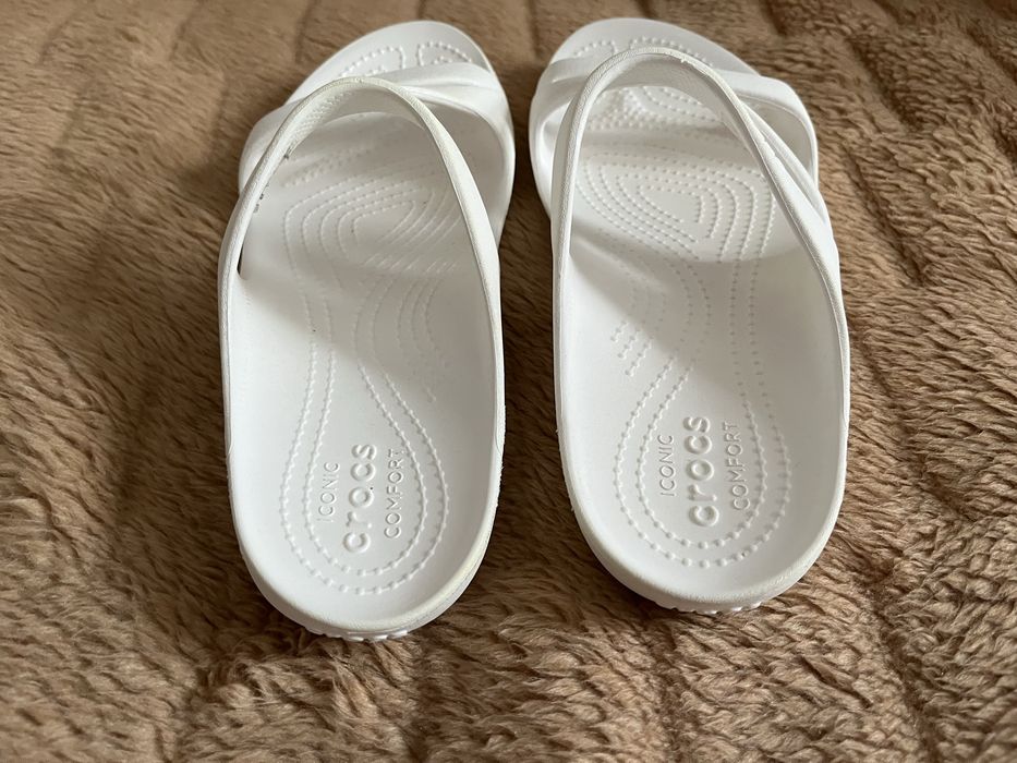 Klapki Crocs W 9 wkladka ok.26 cm.
