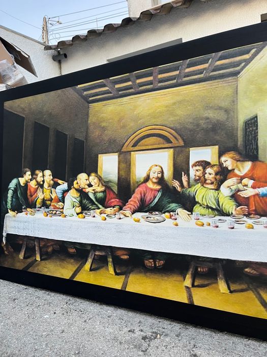 Quadro “A Última Ceia” – Grande – Excelente Estado