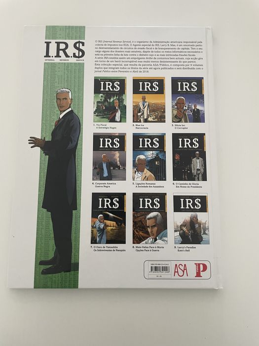 IRS Via Fiscal e A estratégia Hagen - banda desenhada