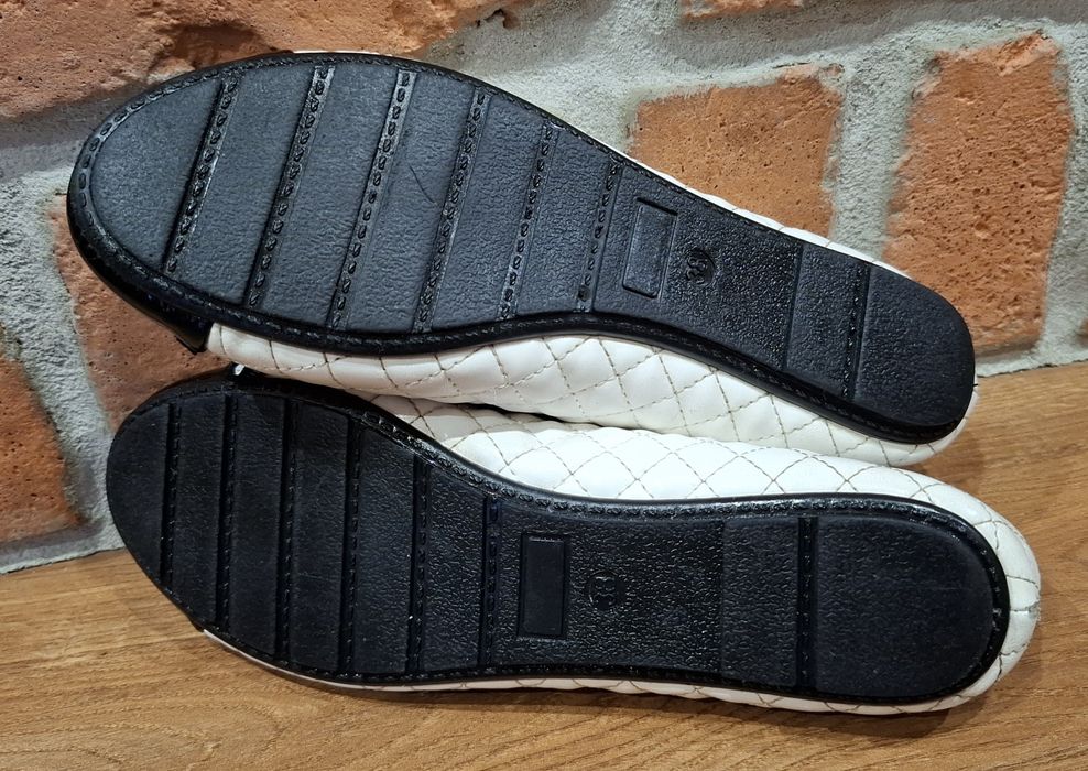 Baleriny Jenny fairy białe R. 38 / 24 cm