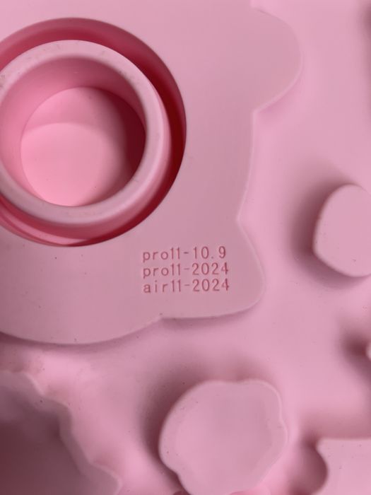 Чохол на Ipad 11 pro 2024 року, 3 д принт рожевий