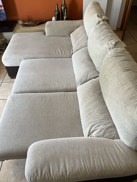 Sofa chaise long 4 lugares