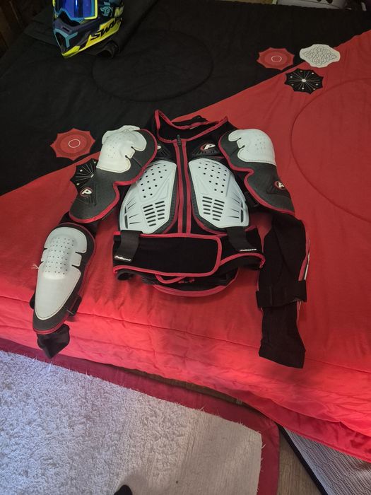 Colete integral motocross