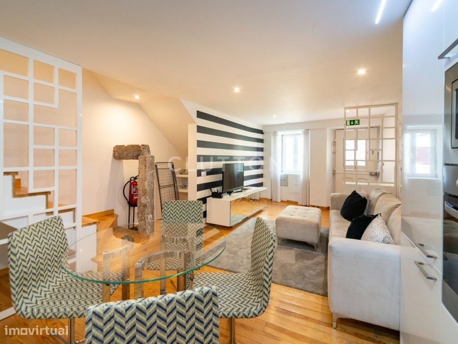 Arrendamento Duplex T2 totalmente mobilado - Centro de Cascais