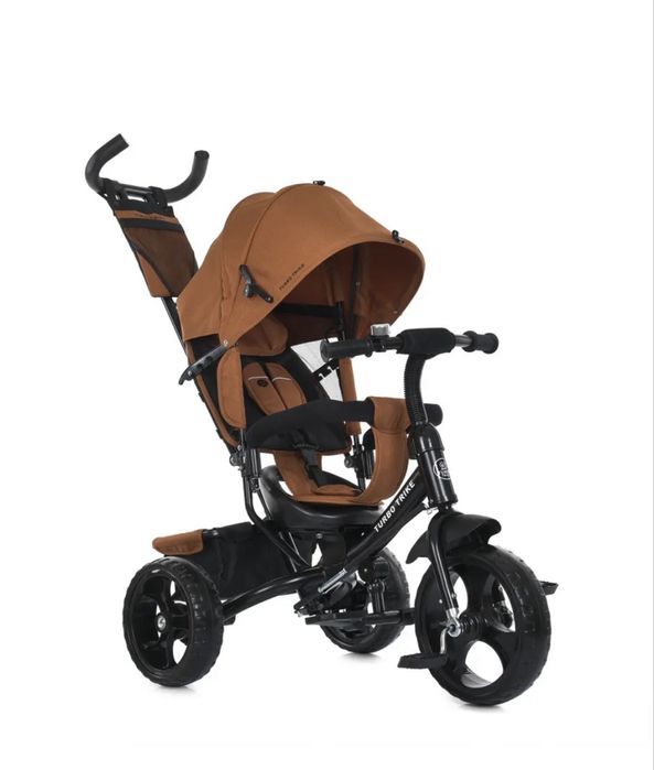 Трехколесный велосипед Turbo trike MT с родительской ручкой