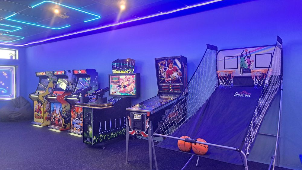 Salão de jogos e diversões para eventos infantis e familiares