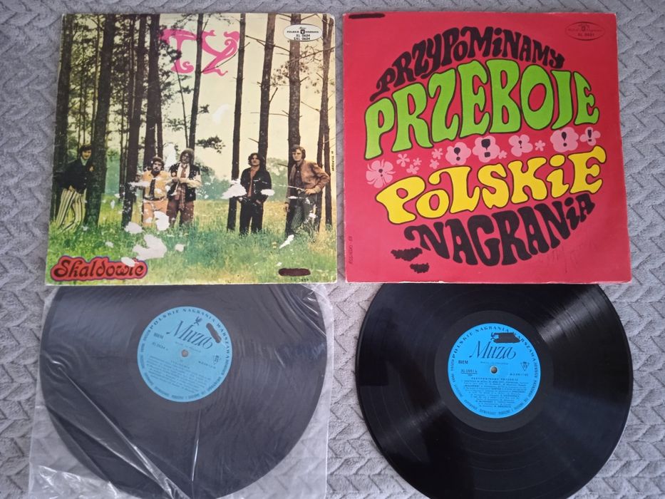 Płyty winylowe 13 szt+4 dźwiękowe karty pocztowe