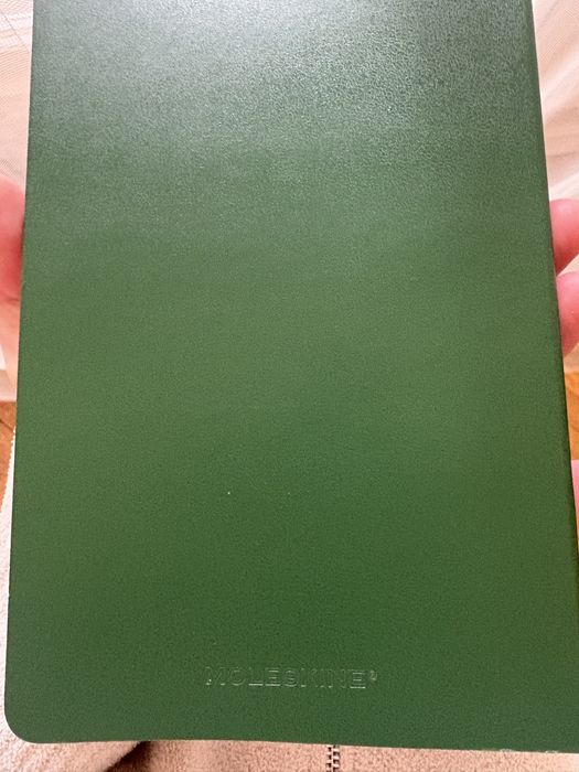 3 блокноти Moleskine Cahier зелених
