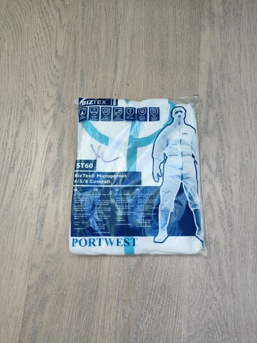 Захисний комбінезон з капюшоном XL типу 5/6