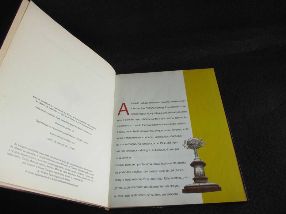 Livro A História da Taça de Portugal Diário de Notícias 2000