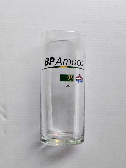 Copo antigo BP Amoco 1999 publicidade petrolífera (raro)