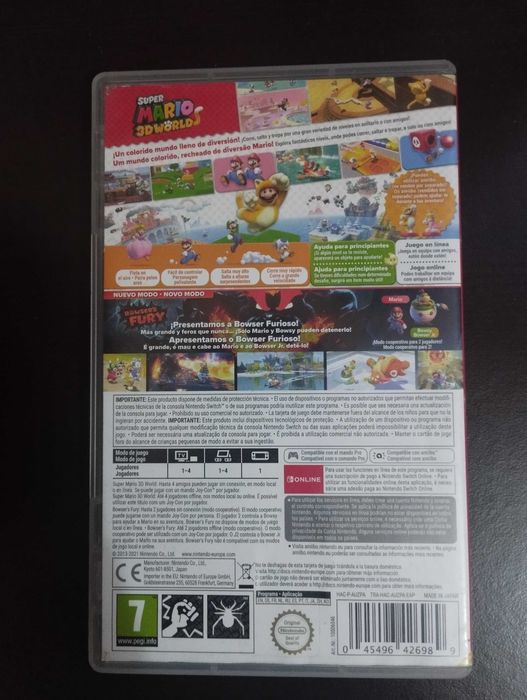 Super Mario 3d World +Bowser's Fury switch