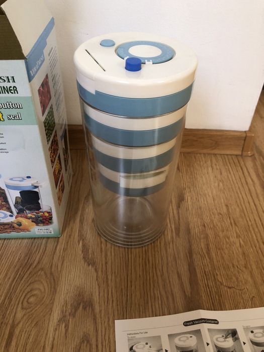 Vacuum 4 pojemniki świeżości do żywności