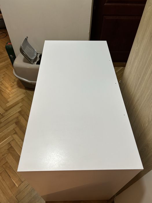 Biurko Toaletka Białe