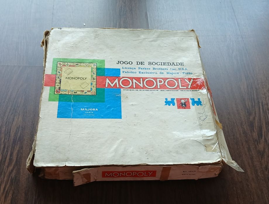 Monopoly antigo Majora anos 60