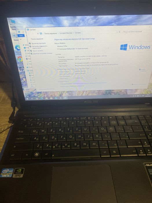 Ноутбук asus x55v i3-3210m 750gb 4Ram
