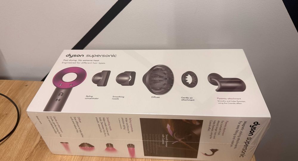 NOWA ! Suszarka do włosów Dyson Supersonic HD08 stylizacja i ochrona