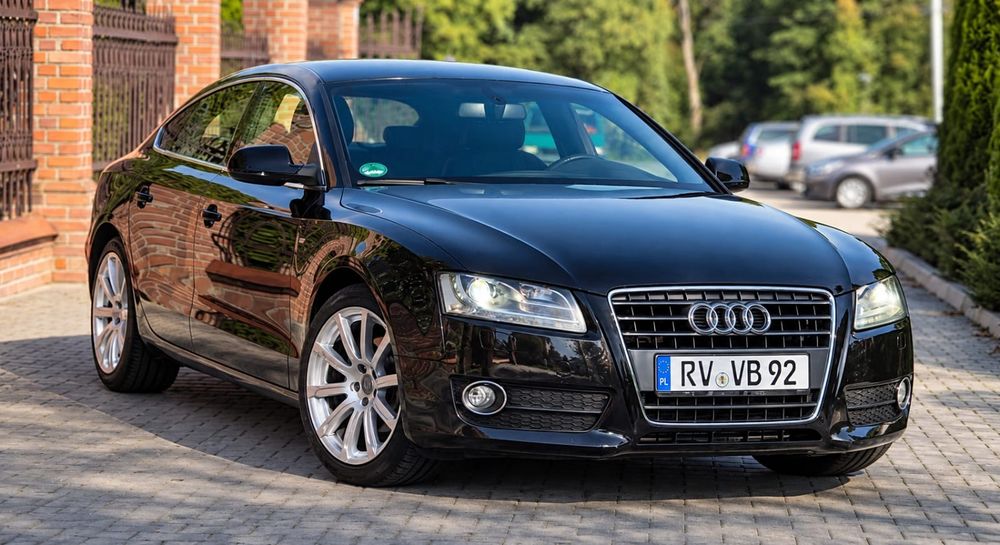 Audi A5 Sportback~S line~Nowy rozrząd~Nowe opony~Xenon~Led~Seewisowany