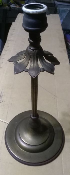 Lampa nocna mosiężna