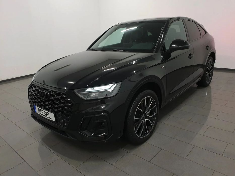 Audi Q5 Sportback FV23% 204KM QUATTRO S Line Shadow MATRIX LED Navi K360 Masaż Alu20" Gw