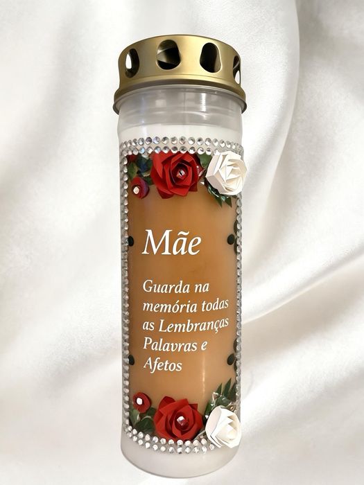 Vela Memorial Personalizada