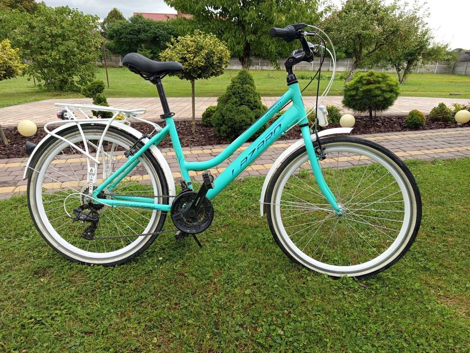 Rower miejsko trekingowy damski polskiej marki LAZARO model AVANTI na 26" kołach
