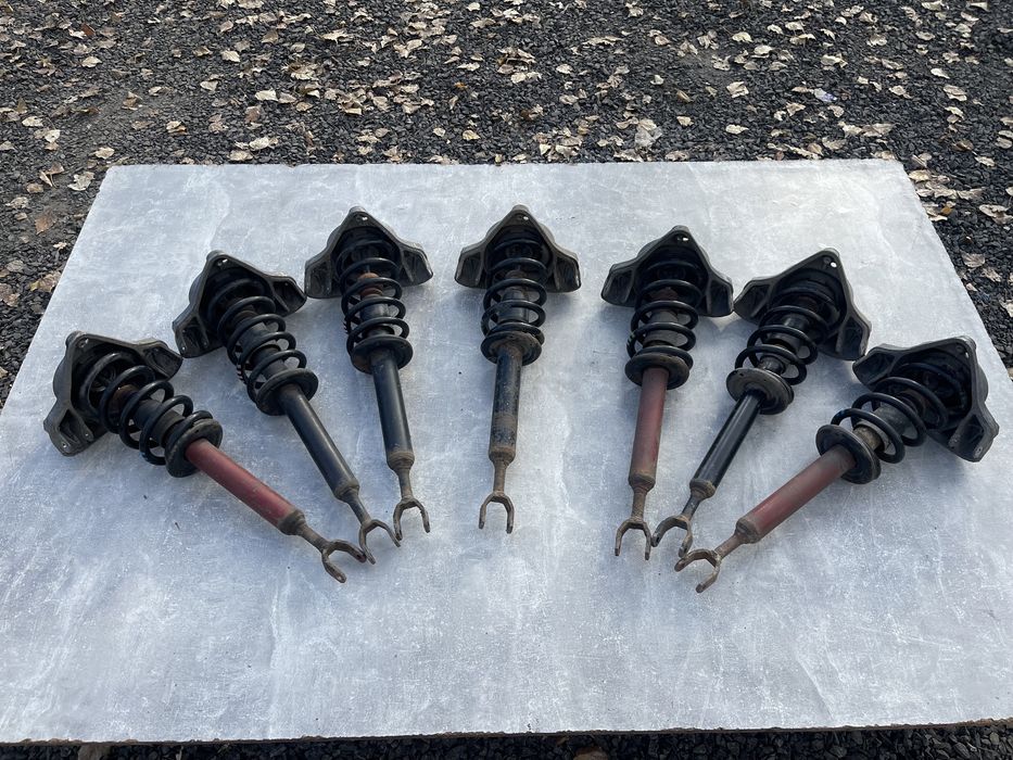Передні Стійки Ауді А6С6 Audi A6C6 Підвіска Пружини Кронштейн Розборка
