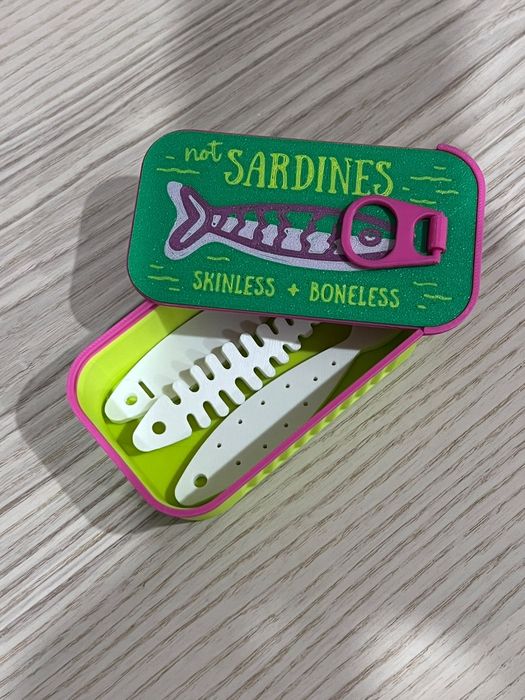 Porta-Joias Caixa Sardinhas