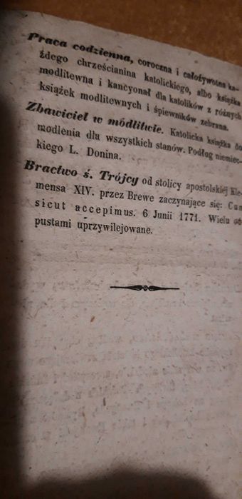 Reguły Źywego Różańca -Rzeszów 1859, rzadkie