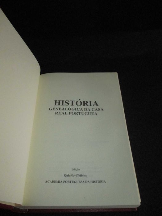 Livros História da Genealógica da Casa Real Portuguesa 15 Vol Completo