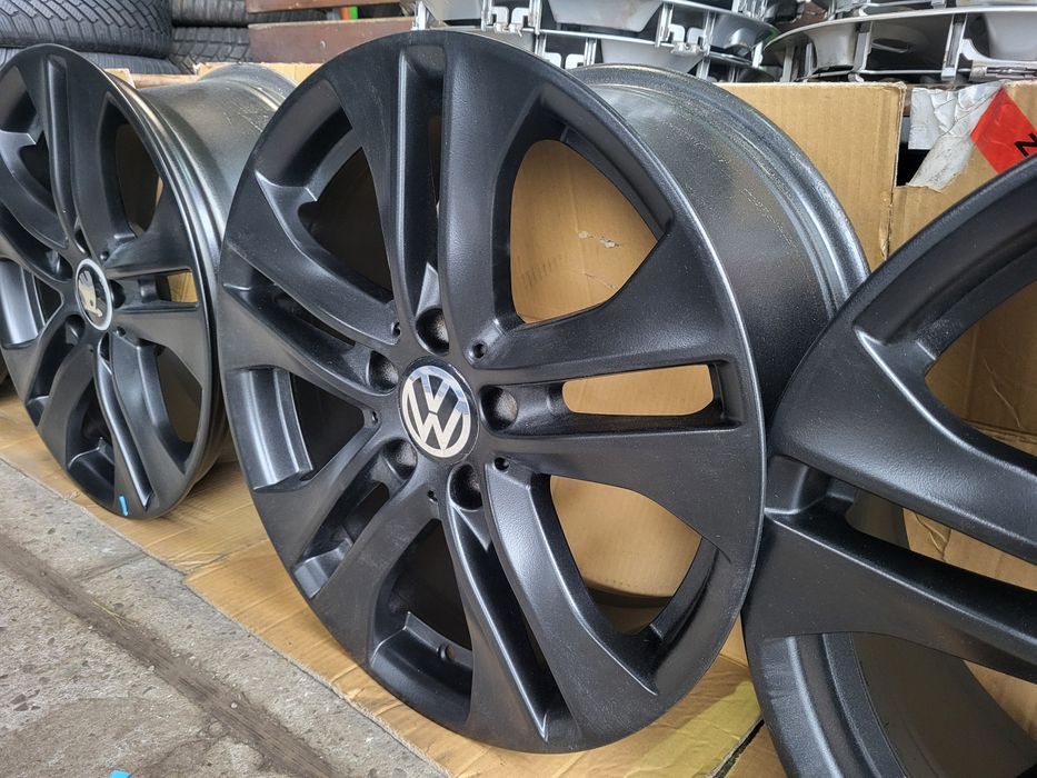 Alufelgi 5x112 17cali VW Audi Skoda Seat  Czarny Mat