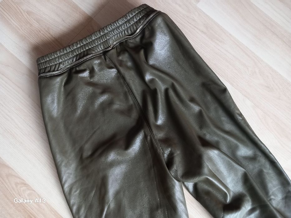 Balmain spodnie damskie eko skóra xs/s