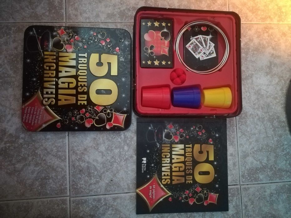 Magic Trick Set with 50 Tricks + Magic Book64737905339906123