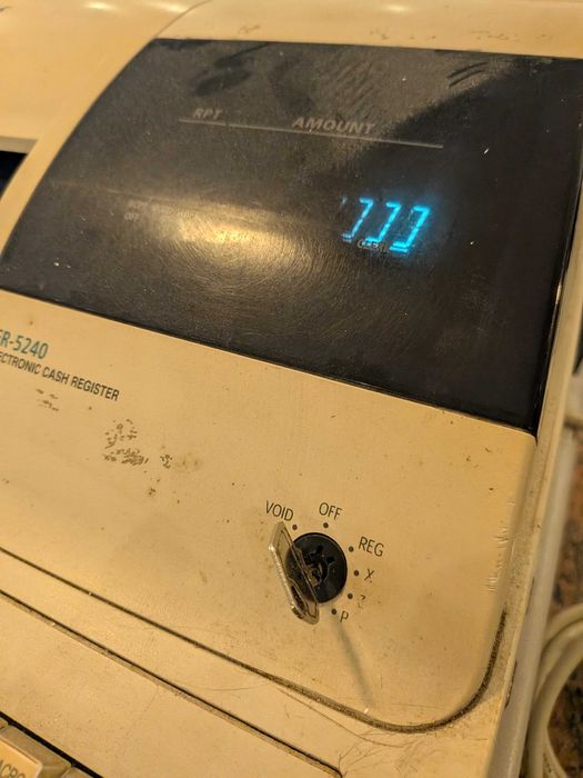 Caixa Registadora SAM4S ER-5240 (Estado AVARIADA)