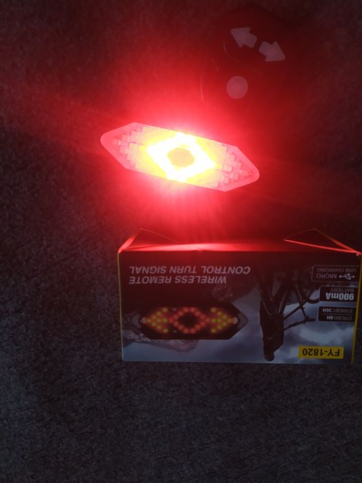 Поворотники и стоп на велосипед