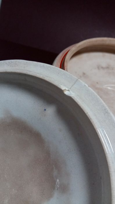 Prato coberto da extinta fábrica de Alcantara datado 1886