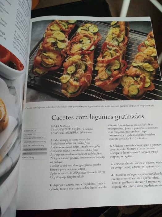 Livro de receitas