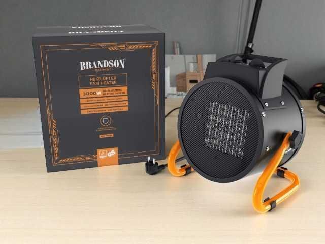 Обігрівач тепловентилятор дуйчик Brandson 2кВт обогреватель