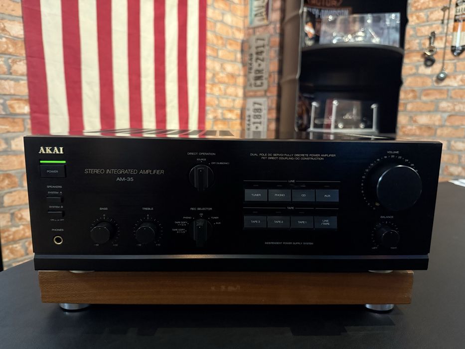 Retrospekcja Akai AM-35 Made in Japan okazja