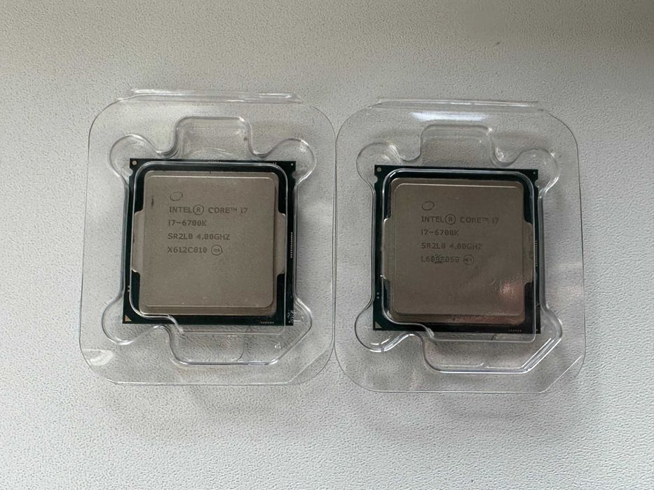 i7-6700 2個セット intel core i7 6700 - купити комплектуючі для ПК - Ціна на OLX.ua
