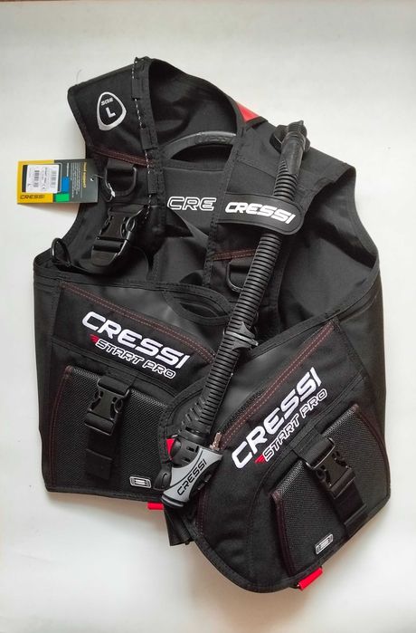 Colete mergulho BCD Cressi Start Pro Novo com garantia