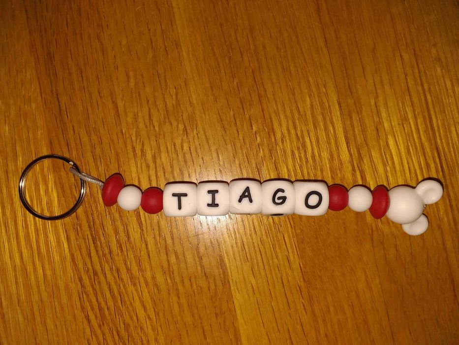 Porta chaves em silicone