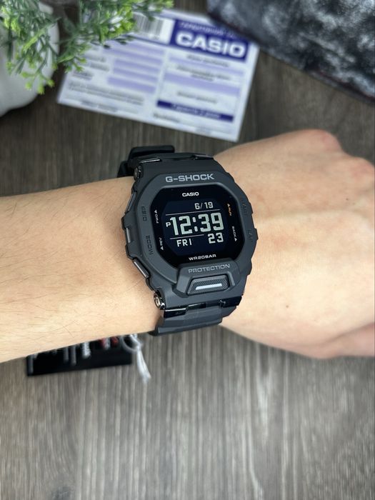 З гарантією/Новий оригінальний годинник Casio G-Shock GBD-200-1ER