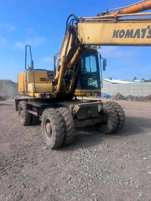 Koparka Kołowa Komatsu Pw 130