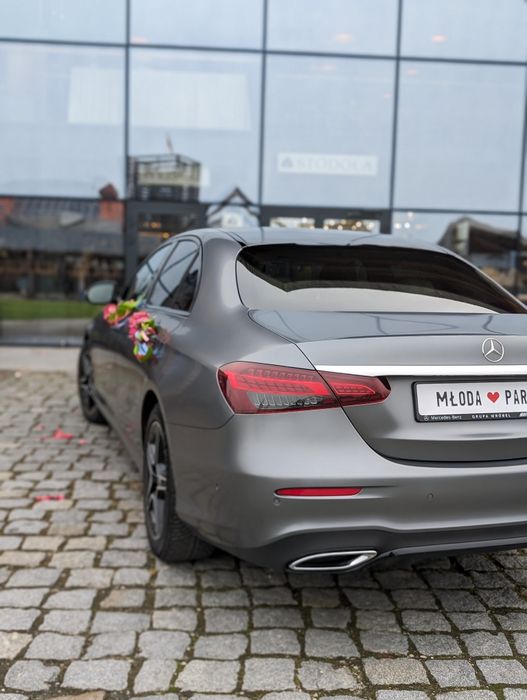Najnowszy Mercedes GLC i E400d oraz BMW serii 5 auto/samochód do ślubu